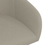 Casa si Gradina - Mobilier - Scaune si fotolii - Scaune - Scaune de bucatarie pivotante, 2 buc., gri deschis, catifea - Infinity.ro
