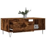 Casa si Gradina - Mobilier - Mese si birouri - Masute de cafea - Masuta de cafea, stejar fumuriu, 90x50x36,5 cm, lemn prelucrat - Infinity.ro