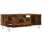 Casa si Gradina - Mobilier - Mese si birouri - Masute de cafea - Masuta de cafea, stejar fumuriu, 90x50x36,5 cm, lemn prelucrat - Infinity.ro