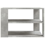 Casa si Gradina - Mobilier - Mese si birouri - Masute de cafea - Masuta de cafea, gri beton, 59,5x59,5x40 cm, lemn compozit - Infinity.ro