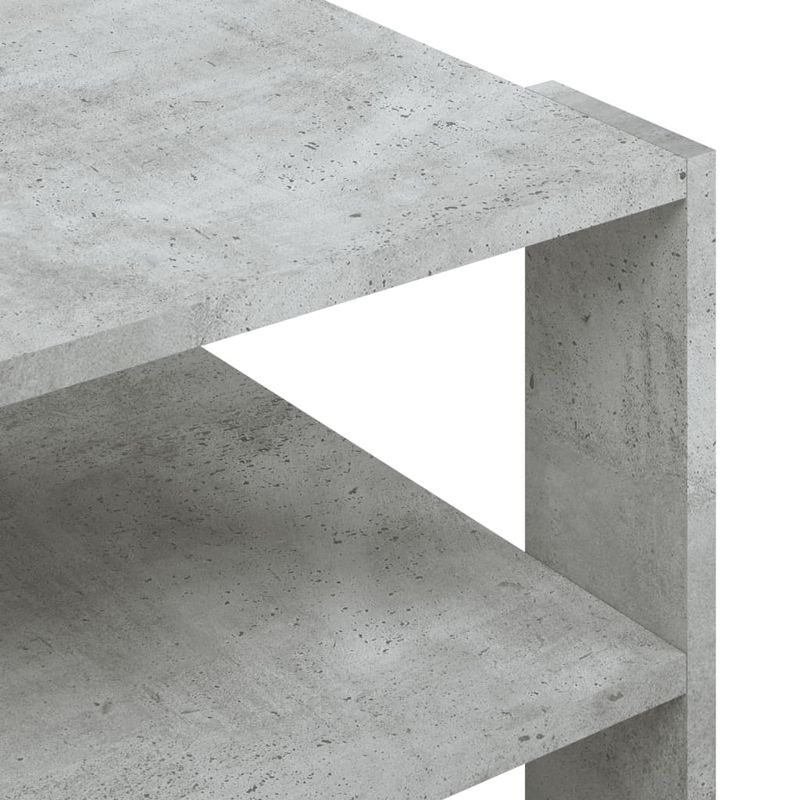 Casa si Gradina - Mobilier - Mese si birouri - Masute de cafea - Masuta de cafea, gri beton, 59,5x59,5x40 cm, lemn compozit - Infinity.ro