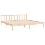 Casa si Gradina - Mobilier - Paturi si accesorii - Paturi - Cadru de pat cu tablie, 180x200 cm, lemn masiv - Infinity.ro