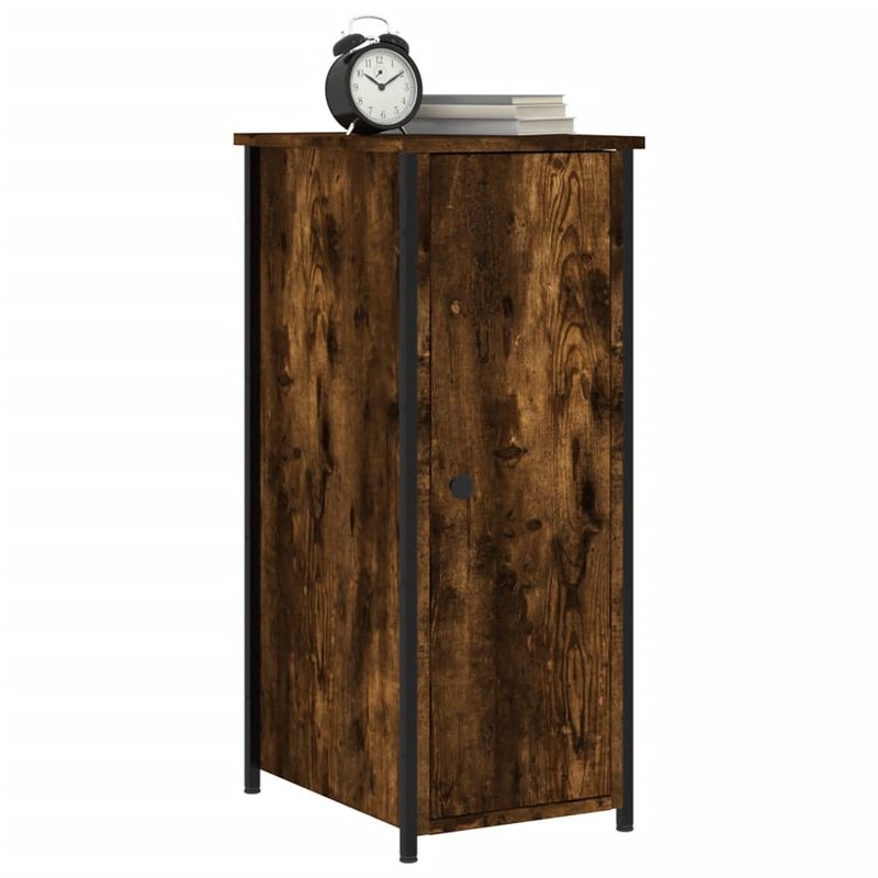 Casa si Gradina - Mobilier - Comode si corpuri - Noptiere - Noptiere, 2 buc., stejar fumuriu, 32x42x80 cm, lemn compozit - Infinity.ro