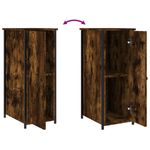 Casa si Gradina - Mobilier - Comode si corpuri - Noptiere - Noptiere, 2 buc., stejar fumuriu, 32x42x80 cm, lemn compozit - Infinity.ro