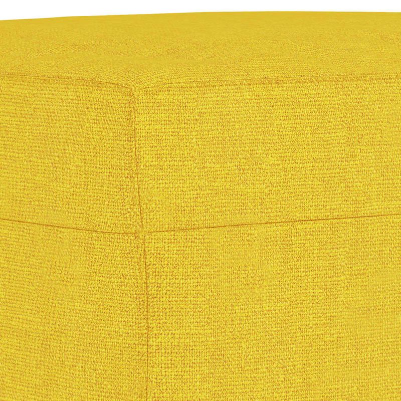 Casa si Gradina - Mobilier - Seturi de mobilier - Seturi living - Set de canapele cu perne, 3 piese, galben deschis, textil - Infinity.ro