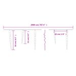 Casa si Gradina - Decoratiuni - Decoratiuni de sezon - Luminite de Craciun turturi 200 LED-uri alb rece 20 m PVC acril - Infinity.ro