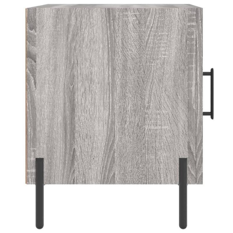 Casa si Gradina - Mobilier - Comode si corpuri - Noptiere - Noptiere, 2 buc., gri sonoma, 40x40x50 cm, lemn compozit - Infinity.ro