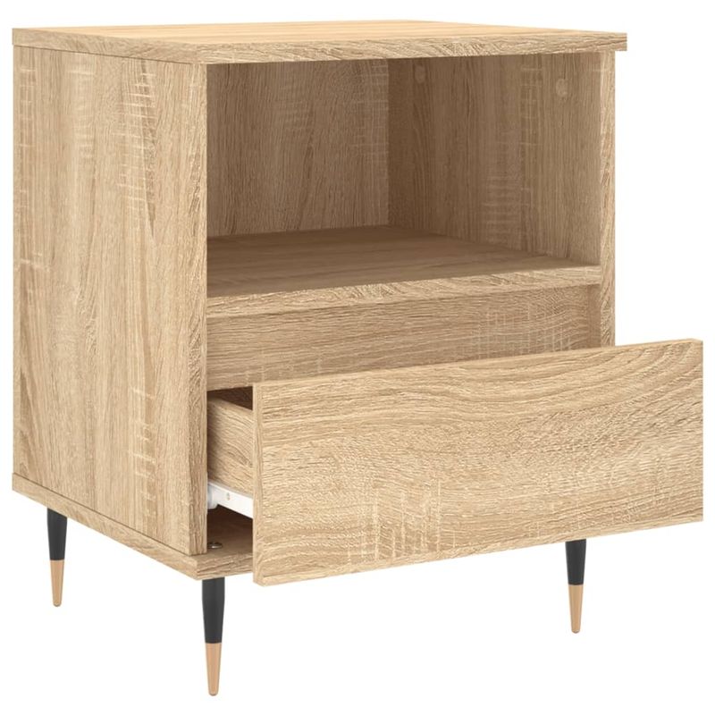Casa si Gradina - Mobilier - Comode si corpuri - Noptiere - Noptiere, 2 buc., stejar sonoma, 40x35x50 cm, lemn compozit - Infinity.ro