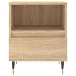 Casa si Gradina - Mobilier - Comode si corpuri - Noptiere - Noptiere, 2 buc., stejar sonoma, 40x35x50 cm, lemn compozit - Infinity.ro