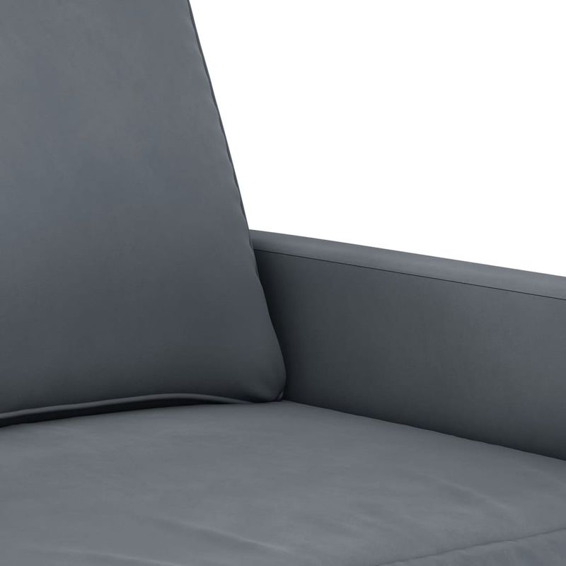 Casa si Gradina - Mobilier - Seturi de mobilier - Seturi living - Set de canapele, 4 piese, gri inchis, catifea - Infinity.ro