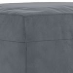 Casa si Gradina - Mobilier - Seturi de mobilier - Seturi living - Set de canapele, 4 piese, gri inchis, catifea - Infinity.ro