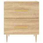 Casa si Gradina - Mobilier - Comode si corpuri - Noptiere - Noptiere, 2 buc., stejar sonoma, 40x35x47,5 cm, lemn compozit - Infinity.ro