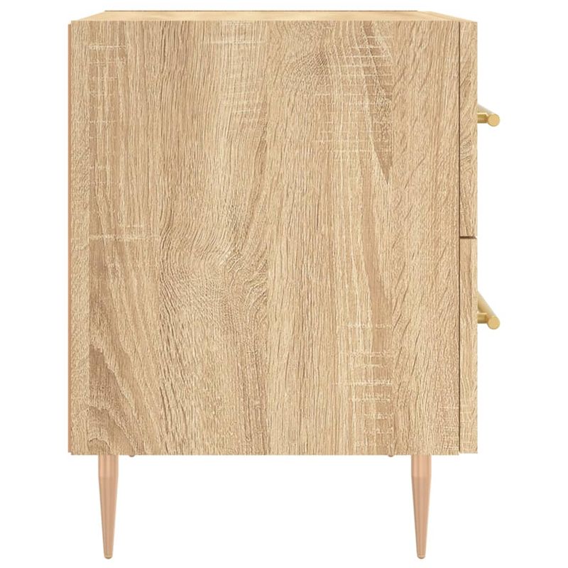 Casa si Gradina - Mobilier - Comode si corpuri - Noptiere - Noptiere, 2 buc., stejar sonoma, 40x35x47,5 cm, lemn compozit - Infinity.ro