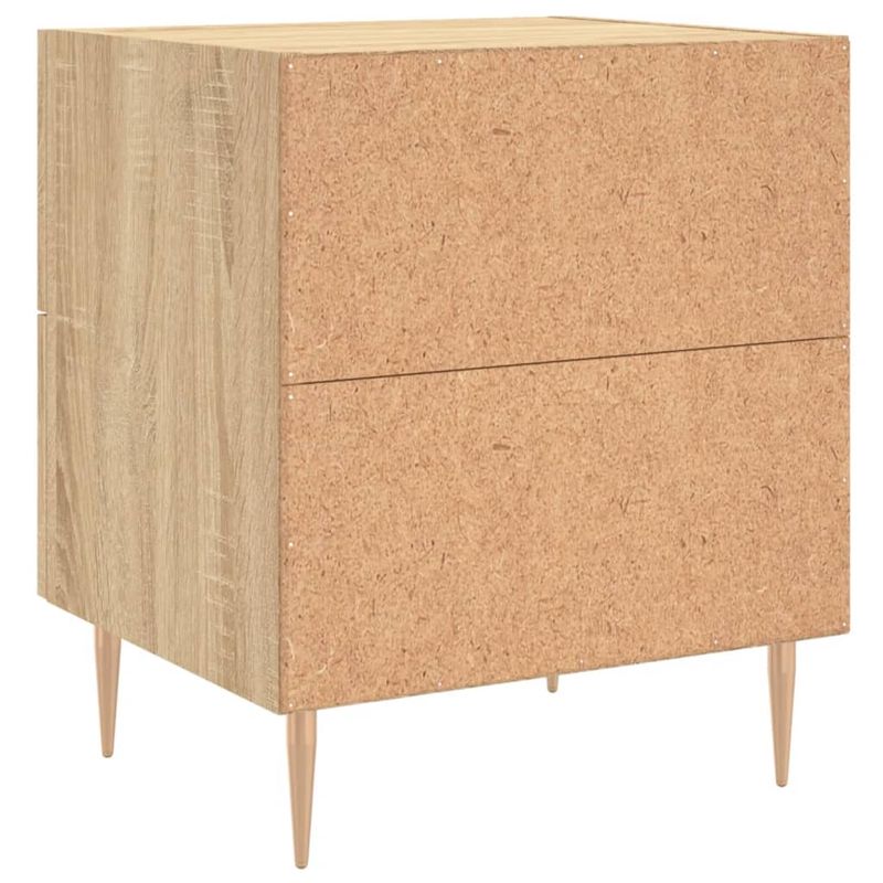Casa si Gradina - Mobilier - Comode si corpuri - Noptiere - Noptiere, 2 buc., stejar sonoma, 40x35x47,5 cm, lemn compozit - Infinity.ro