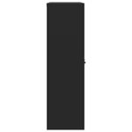 Casa si Gradina - Constructii - Depozitare, transport si protectie - Rafturi, fisete si vestiare - Fiset, negru, 90x40x140 cm, otel - Infinity.ro