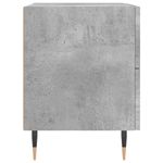 Casa si Gradina - Mobilier - Comode si corpuri - Noptiere - Noptiere, 2 buc., gri beton, 40x35x47,5 cm, lemn compozit - Infinity.ro