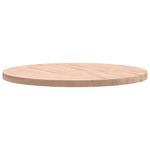 Casa si Gradina - Mobilier - Feronerie si accesorii mobila - Blat de masa rotund, diametru 90x4 cm, lemn masiv de fag, maro deschis - Infinity.ro