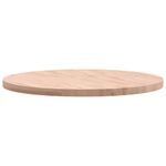 Casa si Gradina - Mobilier - Feronerie si accesorii mobila - Blat de masa rotund, diametru 90x4 cm, lemn masiv de fag, maro deschis - Infinity.ro