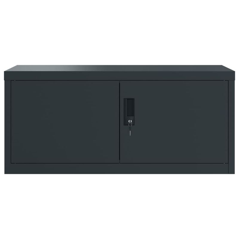 Casa si Gradina - Constructii - Depozitare, transport si protectie - Rafturi, fisete si vestiare - Fiset, antracit, 90x40x40 cm, otel - Infinity.ro