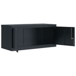 Casa si Gradina - Constructii - Depozitare, transport si protectie - Rafturi, fisete si vestiare - Fiset, antracit, 90x40x40 cm, otel - Infinity.ro