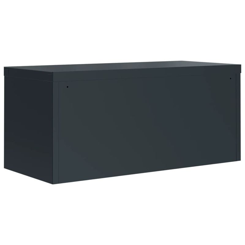 Casa si Gradina - Constructii - Depozitare, transport si protectie - Rafturi, fisete si vestiare - Fiset, antracit, 90x40x40 cm, otel - Infinity.ro