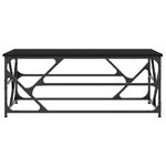 Casa si Gradina - Mobilier - Mese si birouri - Masute de cafea - Masuta de cafea, negru, 100x50x40 cm, lemn prelucrat - Infinity.ro