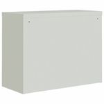 Casa si Gradina - Constructii - Depozitare, transport si protectie - Rafturi, fisete si vestiare - Fiset, gri deschis si gri inchis, 90x40x70 cm, otel - Infinity.ro