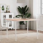 Casa si Gradina - Mobilier - Feronerie si accesorii mobila - Blat de masa patrat, 90x90x1,5 cm, lemn masiv de fag, maro deschis - Infinity.ro