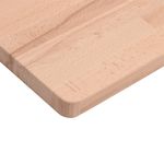 Casa si Gradina - Mobilier - Feronerie si accesorii mobila - Blat de masa patrat, 90x90x1,5 cm, lemn masiv de fag, maro deschis - Infinity.ro