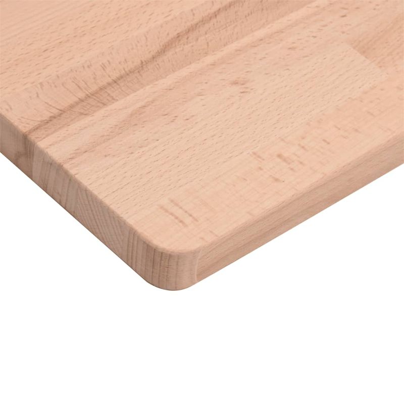 Casa si Gradina - Mobilier - Feronerie si accesorii mobila - Blat de masa patrat, 90x90x1,5 cm, lemn masiv de fag, maro deschis - Infinity.ro