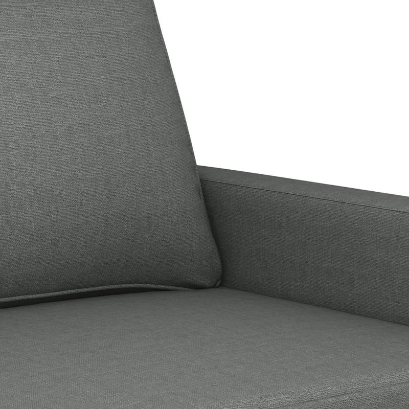 Casa si Gradina - Mobilier - Canapele si coltare - Canapele - Canapea cu 3 locuri, gri inchis, 180 cm, material textil - Infinity.ro