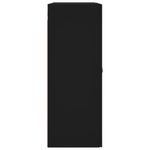 Casa si Gradina - Mobilier - Comode si corpuri - Comode - Dulapuri montate pe perete, 2 buc, negru, lemn prelucrat - Infinity.ro