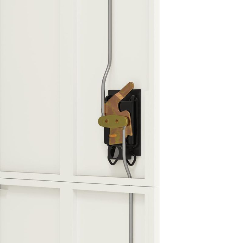 Casa si Gradina - Constructii - Depozitare, transport si protectie - Rafturi, fisete si vestiare - Fiset, alb, 90x40x180 cm, otel - Infinity.ro