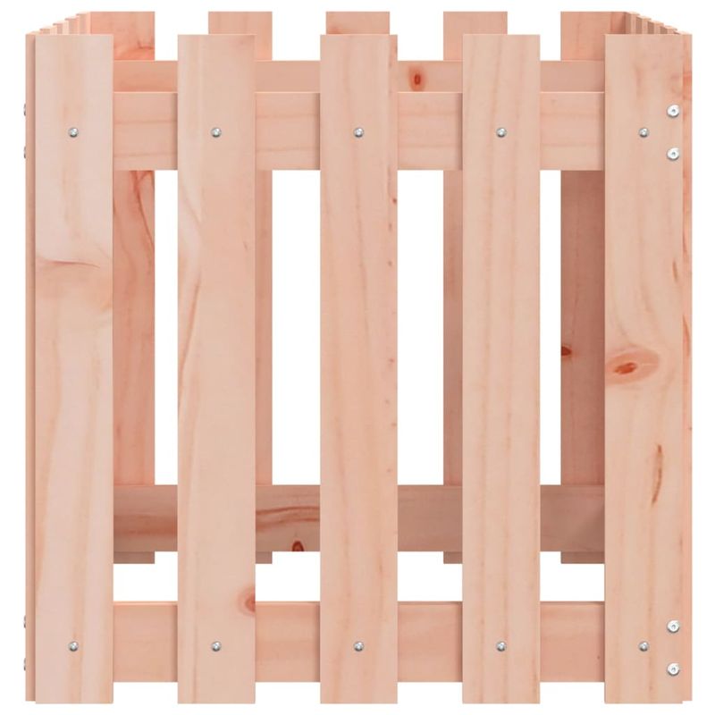 Casa si Gradina - Gradinarit si plante - Plante si ghivece - Ghivece si suporturi - Jardiniera gradina design gard, 50x50x50 cm, lemn masiv douglas - Infinity.ro