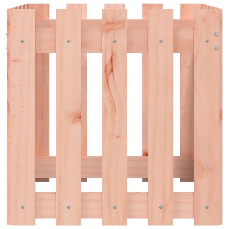 Casa si Gradina - Gradinarit si plante - Plante si ghivece - Ghivece si suporturi - Jardiniera gradina design gard, 50x50x50 cm, lemn masiv douglas - Infinity.ro