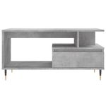 Casa si Gradina - Mobilier - Mese si birouri - Masute de cafea - Masuta de cafea, gri beton, 90x49x45 cm, lemn prelucrat - Infinity.ro
