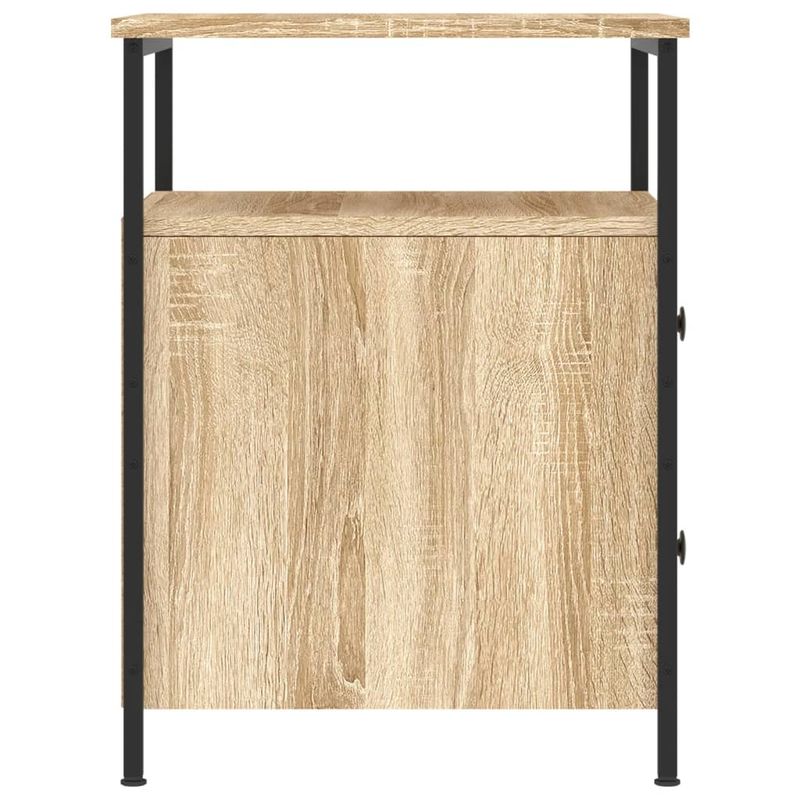 Casa si Gradina - Mobilier - Comode si corpuri - Noptiere - Noptiere, 2 buc., stejar sonoma, 44x45x60 cm, lemn compozit - Infinity.ro