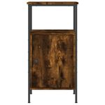 Casa si Gradina - Mobilier - Comode si corpuri - Noptiere - Noptiere, 2 buc., stejar fumuriu, 41x31x80 cm, lemn compozit - Infinity.ro