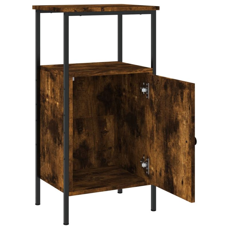 Casa si Gradina - Mobilier - Comode si corpuri - Noptiere - Noptiere, 2 buc., stejar fumuriu, 41x31x80 cm, lemn compozit - Infinity.ro