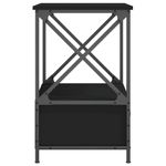 Casa si Gradina - Mobilier - Comode si corpuri - Noptiere - Noptiere, 2 buc., negru, 50x41x65 cm, lemn compozit - Infinity.ro