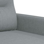 Casa si Gradina - Mobilier - Canapele si coltare - Canapele - Canapea cu 3 locuri, gri deschis, material 180CM textil - Infinity.ro