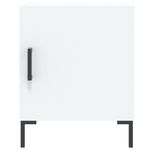 Casa si Gradina - Mobilier - Comode si corpuri - Noptiere - Noptiera, alb, 40x40x50 cm, lemn compozit - Infinity.ro