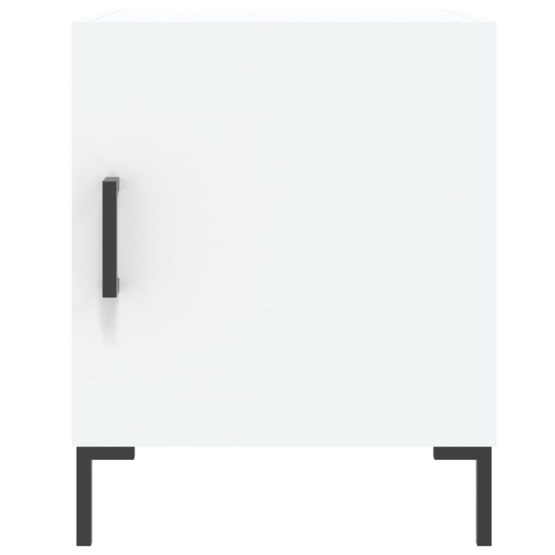 Casa si Gradina - Mobilier - Comode si corpuri - Noptiere - Noptiera, alb, 40x40x50 cm, lemn compozit - Infinity.ro
