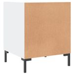 Casa si Gradina - Mobilier - Comode si corpuri - Noptiere - Noptiera, alb, 40x40x50 cm, lemn compozit - Infinity.ro