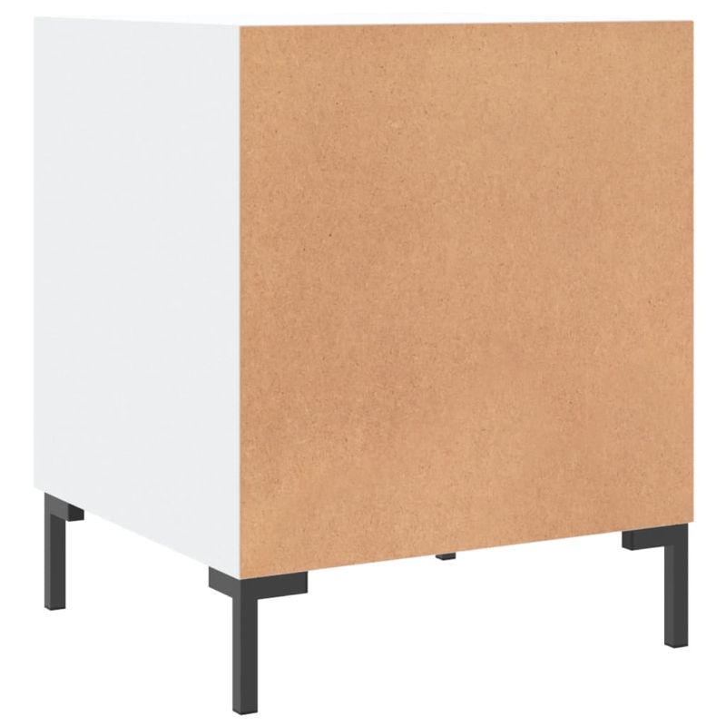 Casa si Gradina - Mobilier - Comode si corpuri - Noptiere - Noptiera, alb, 40x40x50 cm, lemn compozit - Infinity.ro
