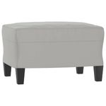 Casa si Gradina - Mobilier - Seturi de mobilier - Seturi living - Set de canapele cu perne, 3 piese, gri deschis, microfibra - Infinity.ro