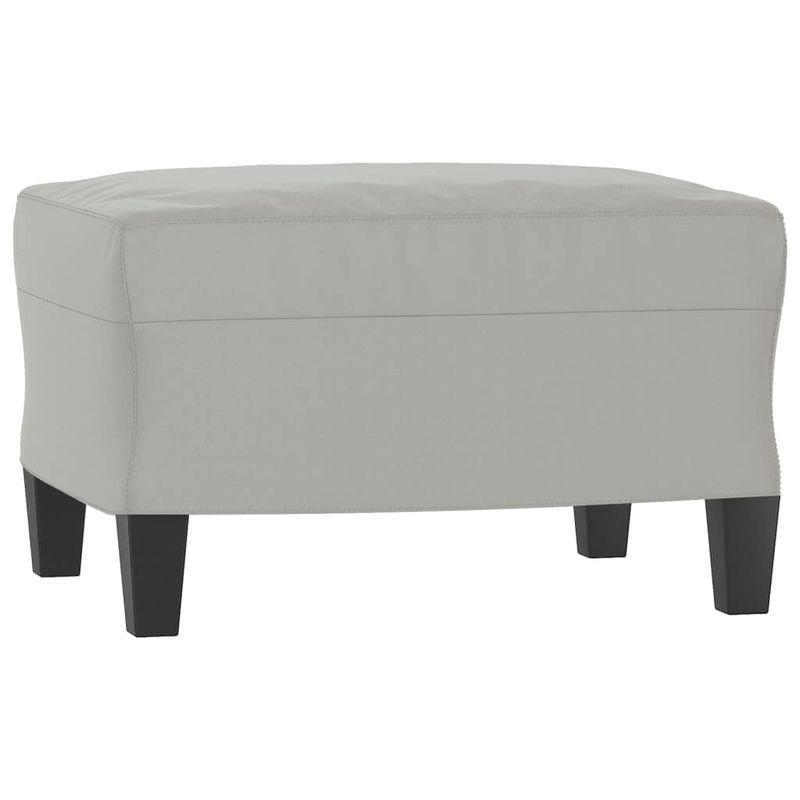 Casa si Gradina - Mobilier - Seturi de mobilier - Seturi living - Set de canapele cu perne, 3 piese, gri deschis, microfibra - Infinity.ro