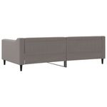 Casa si Gradina - Mobilier - Paturi si accesorii - Paturi - Cadru de pat, gri taupe, 100 x 200 cm, material textil - Infinity.ro