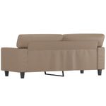 Casa si Gradina - Mobilier - Canapele si coltare - Canapele - Canapea cu 2 locuri, cappuccino, 140 cm, piele ecologica - Infinity.ro