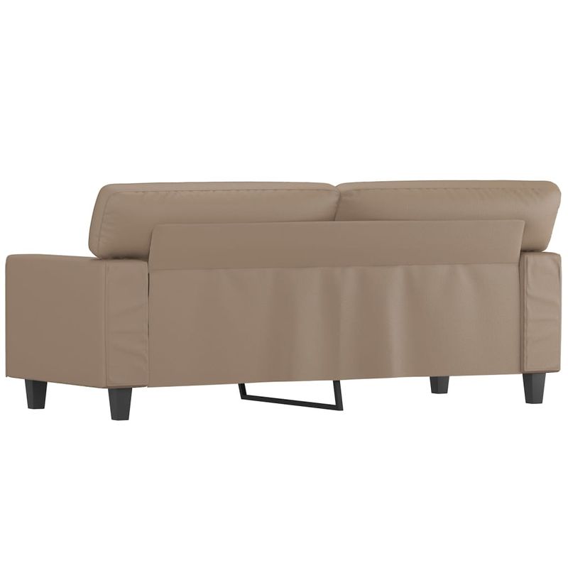 Casa si Gradina - Mobilier - Canapele si coltare - Canapele - Canapea cu 2 locuri, cappuccino, 140 cm, piele ecologica - Infinity.ro